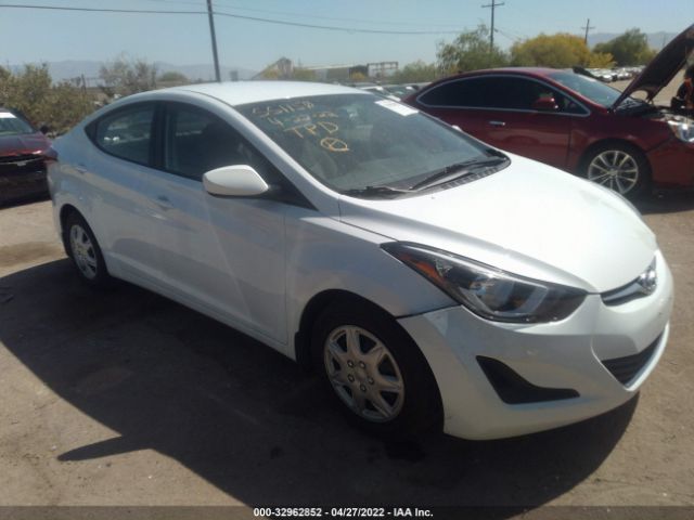 HYUNDAI ELANTRA 2016 5npdh4ae8gh760430