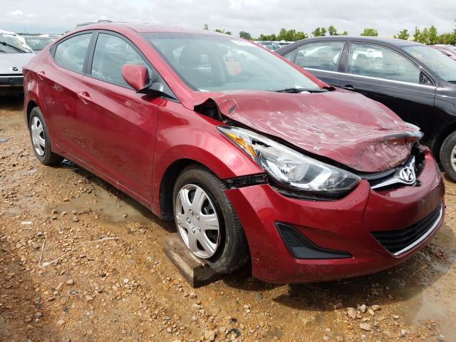 HYUNDAI ELANTRA SE 2016 5npdh4ae8gh765742