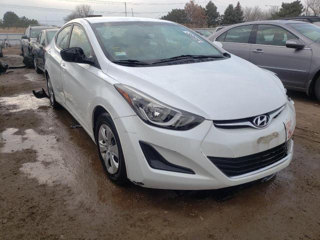 HYUNDAI ELANTRA SE 2016 5npdh4ae8gh766308