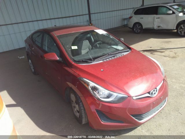 HYUNDAI ELANTRA 2016 5npdh4ae8gh767684