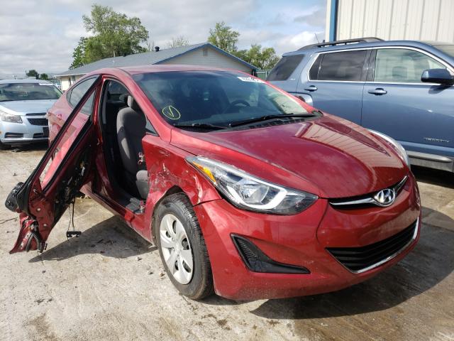 HYUNDAI ELANTRA SE 2016 5npdh4ae8gh769550