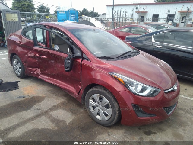 HYUNDAI ELANTRA 2016 5npdh4ae8gh770990