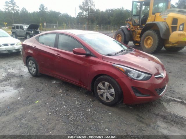 HYUNDAI ELANTRA 2016 5npdh4ae8gh783657