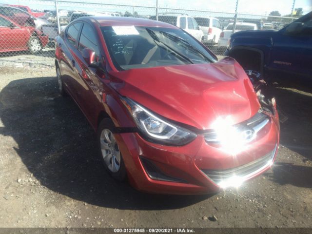 HYUNDAI ELANTRA 2016 5npdh4ae8gh793640