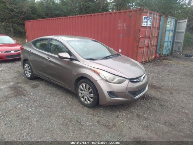 HYUNDAI ELANTRA 2011 5npdh4ae9bh021267