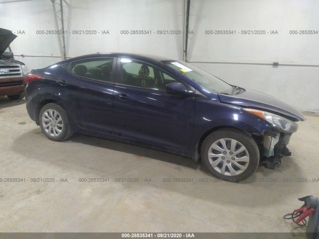 HYUNDAI ELANTRA 2013 5npdh4ae9dh154324