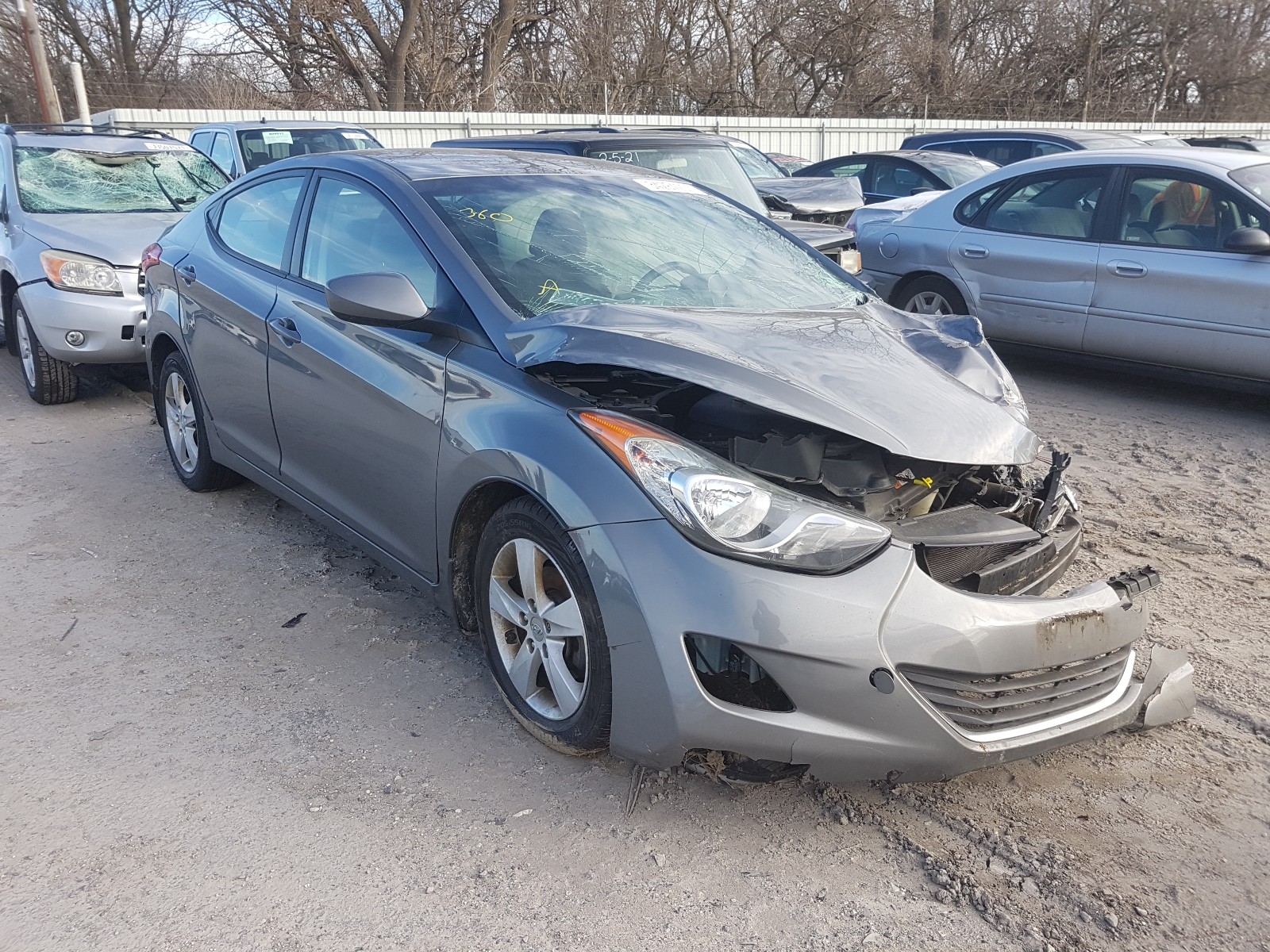 HYUNDAI ELANTRA GL 2013 5npdh4ae9dh220354