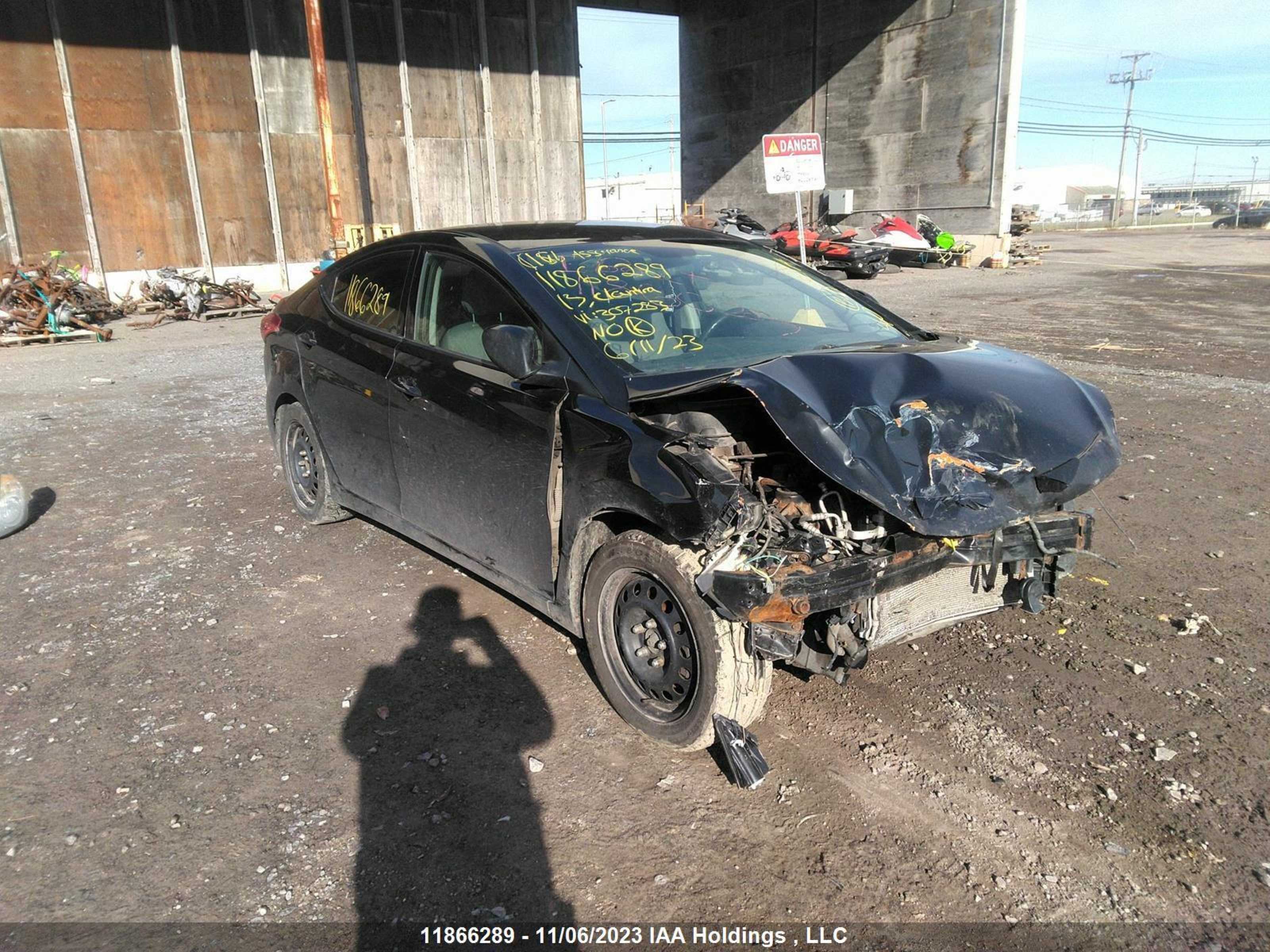 HYUNDAI ELANTRA 2013 5npdh4ae9dh307283