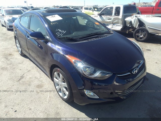 HYUNDAI ELANTRA 2013 5npdh4ae9dh325699