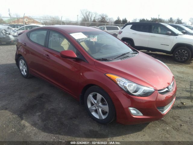 HYUNDAI ELANTRA 2013 5npdh4ae9dh351350