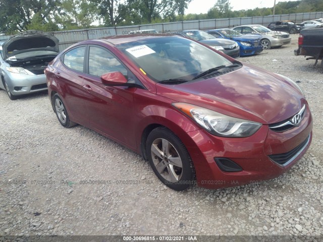 HYUNDAI ELANTRA 2013 5npdh4ae9dh404161