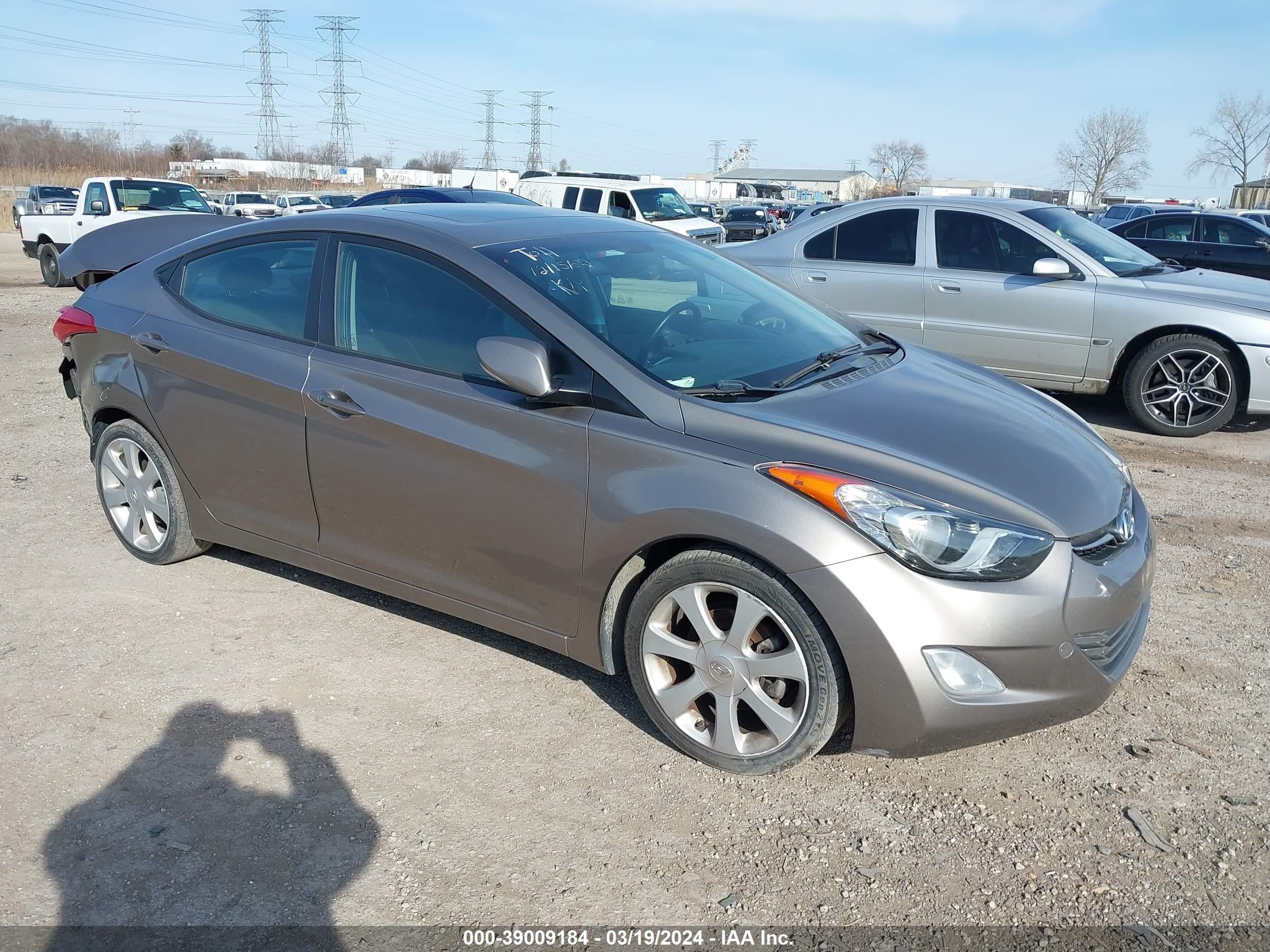 HYUNDAI ELANTRA 2013 5npdh4ae9dh441985