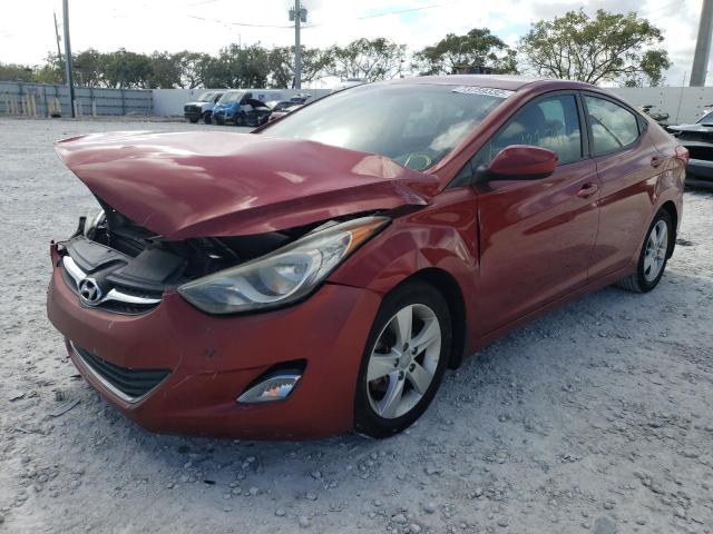 HYUNDAI ELANTRA GL 2013 5npdh4ae9dh454221