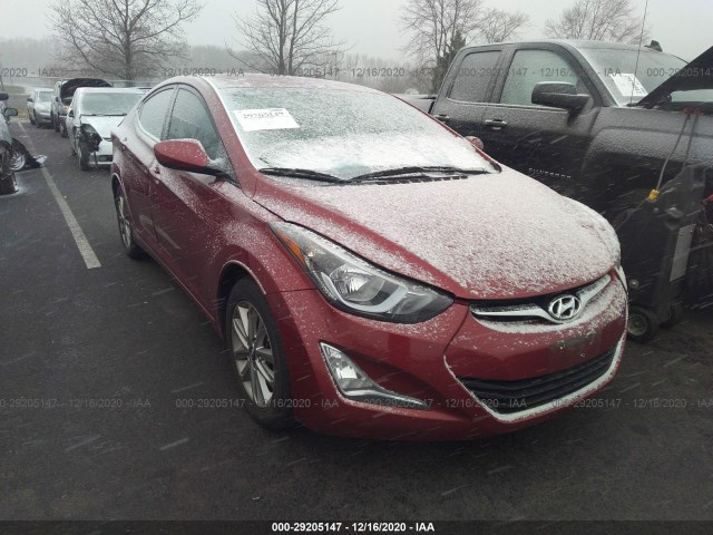 HYUNDAI ELANTRA 2014 5npdh4ae9eh457170