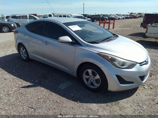 HYUNDAI ELANTRA 2014 5npdh4ae9eh459808