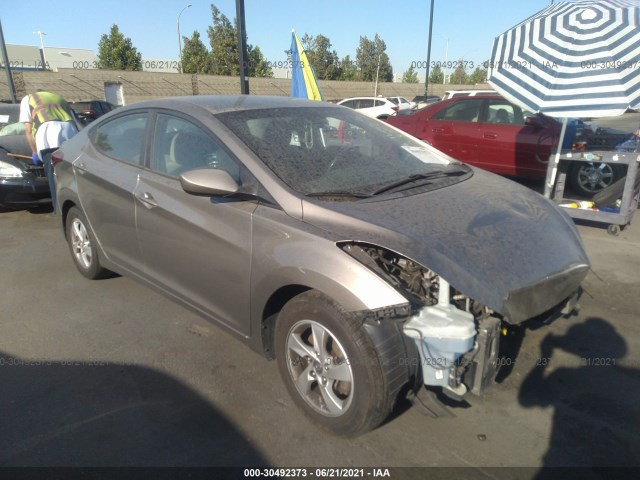 HYUNDAI ELANTRA 2014 5npdh4ae9eh460277