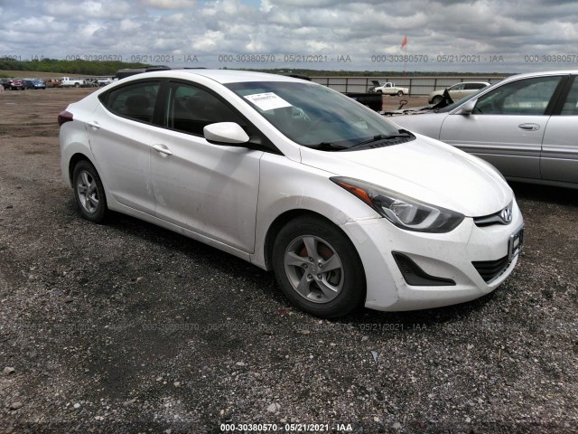 HYUNDAI ELANTRA 2014 5npdh4ae9eh481338