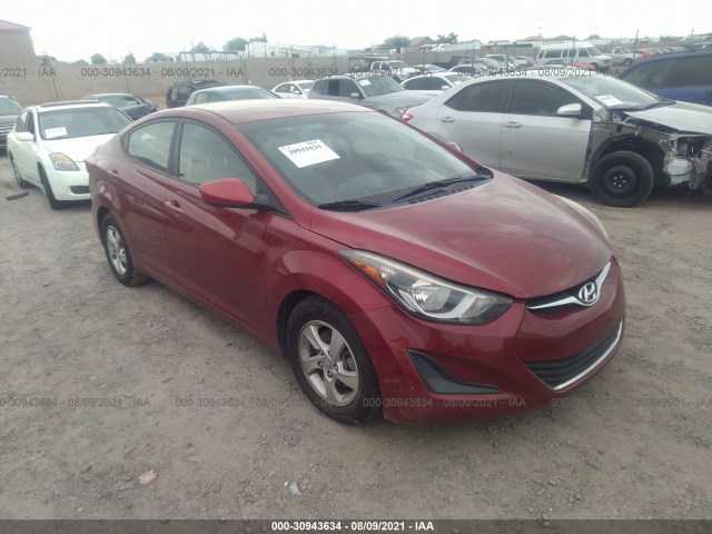 HYUNDAI ELANTRA 2014 5npdh4ae9eh483882