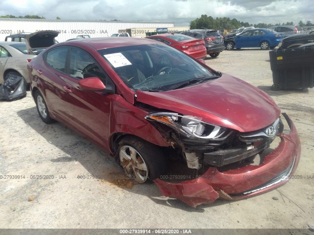 HYUNDAI ELANTRA 2014 5npdh4ae9eh486040