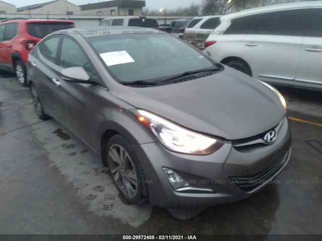 HYUNDAI ELANTRA 2014 5npdh4ae9eh491366