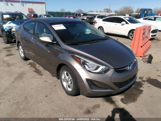 HYUNDAI ELANTRA 2014 5npdh4ae9eh492081