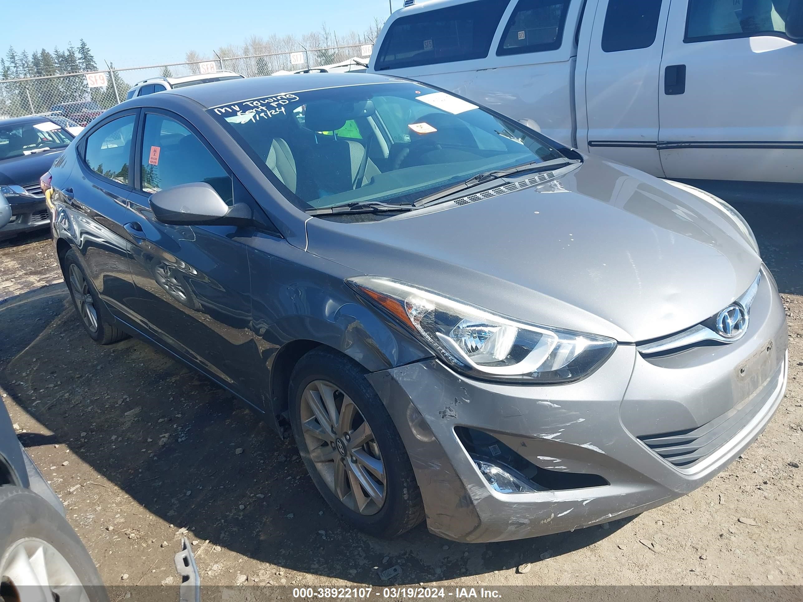 HYUNDAI ELANTRA 2014 5npdh4ae9eh495580