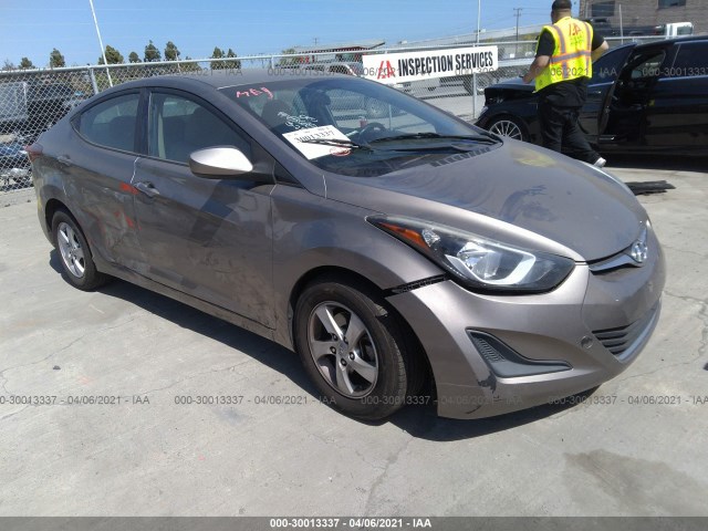 HYUNDAI ELANTRA 2014 5npdh4ae9eh497183