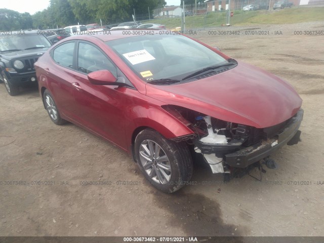 HYUNDAI ELANTRA 2014 5npdh4ae9eh500101