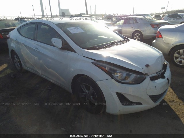 HYUNDAI ELANTRA 2014 5npdh4ae9eh527105