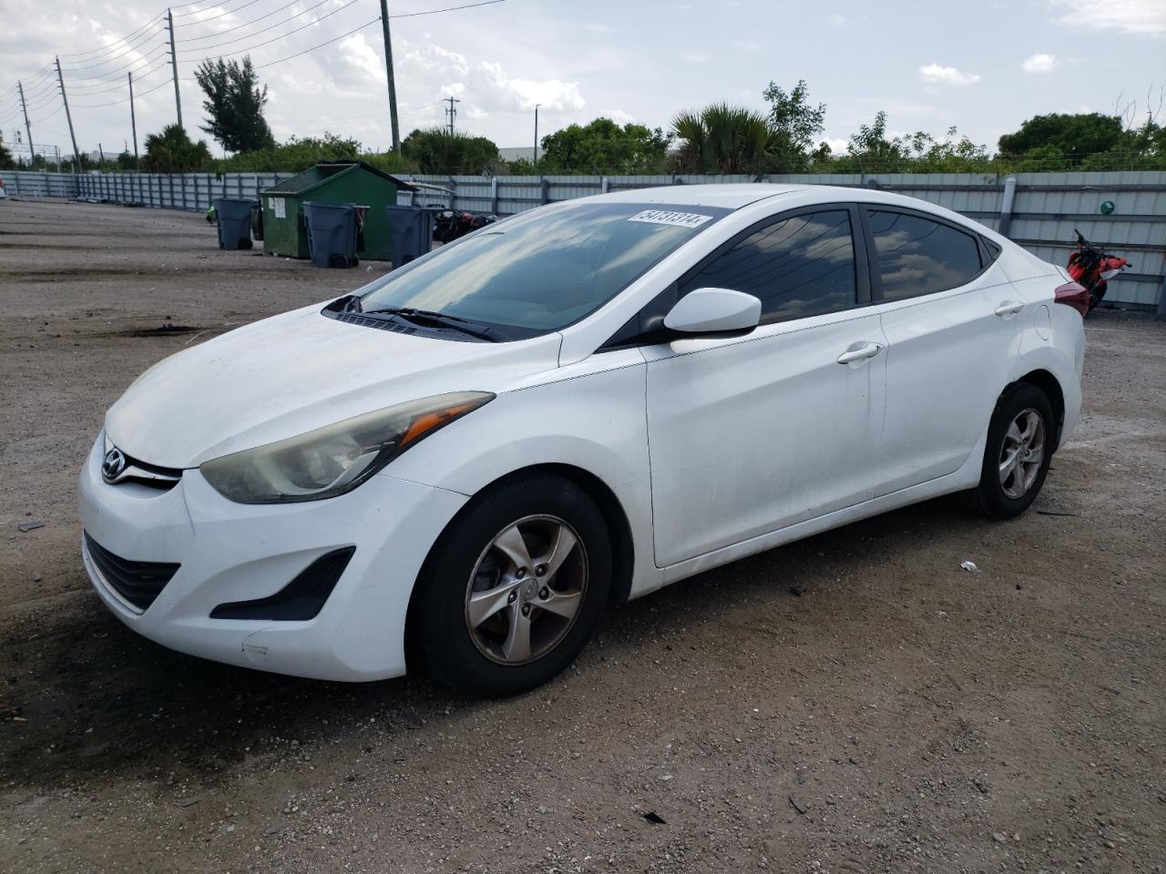 HYUNDAI ELANTRA 2014 5npdh4ae9eh527704