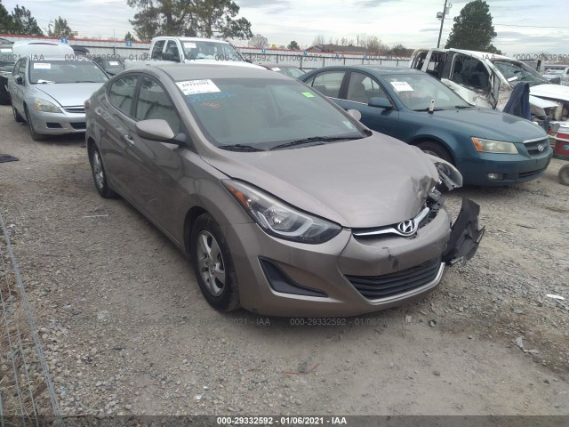 HYUNDAI ELANTRA 2014 5npdh4ae9eh529890