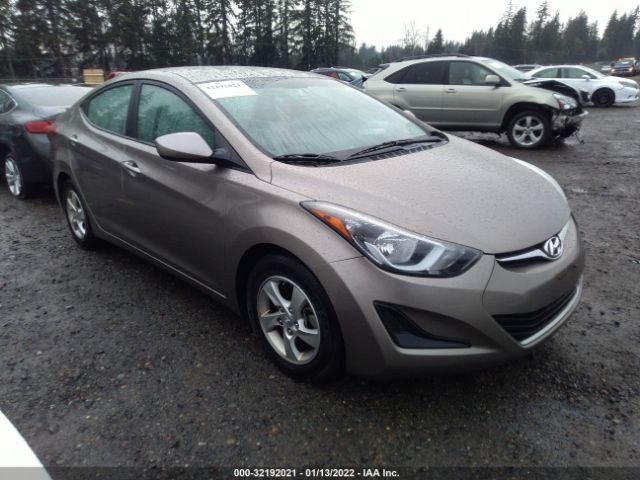 HYUNDAI ELANTRA 2014 5npdh4ae9eh530487