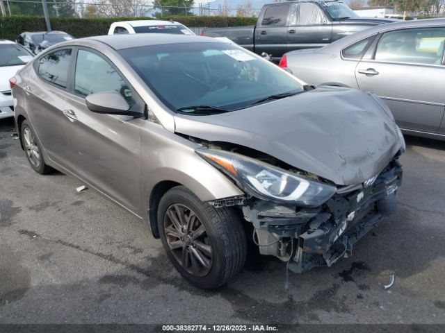 HYUNDAI ELANTRA 2014 5npdh4ae9eh539822