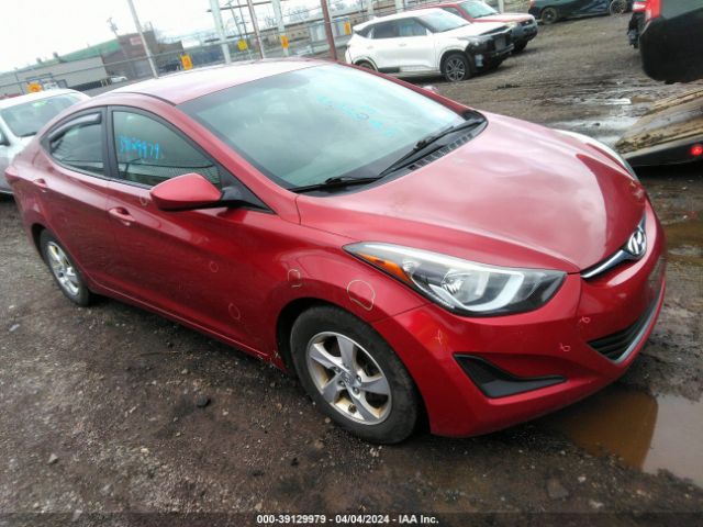 HYUNDAI ELANTRA 2014 5npdh4ae9eh542560