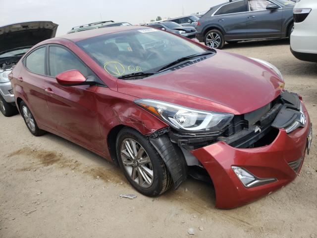 HYUNDAI ELANTRA SE 2014 5npdh4ae9eh546012