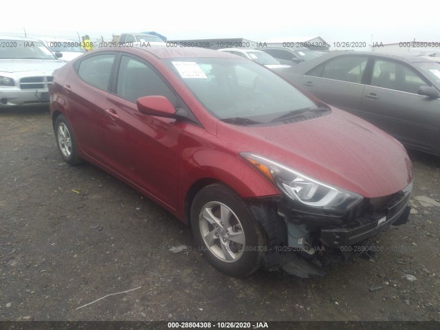 HYUNDAI ELANTRA 2014 5npdh4ae9eh546382