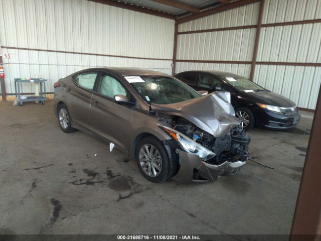 HYUNDAI ELANTRA 2015 5npdh4ae9fh545492