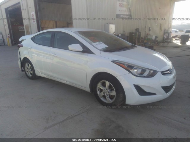 HYUNDAI ELANTRA 2015 5npdh4ae9fh551017