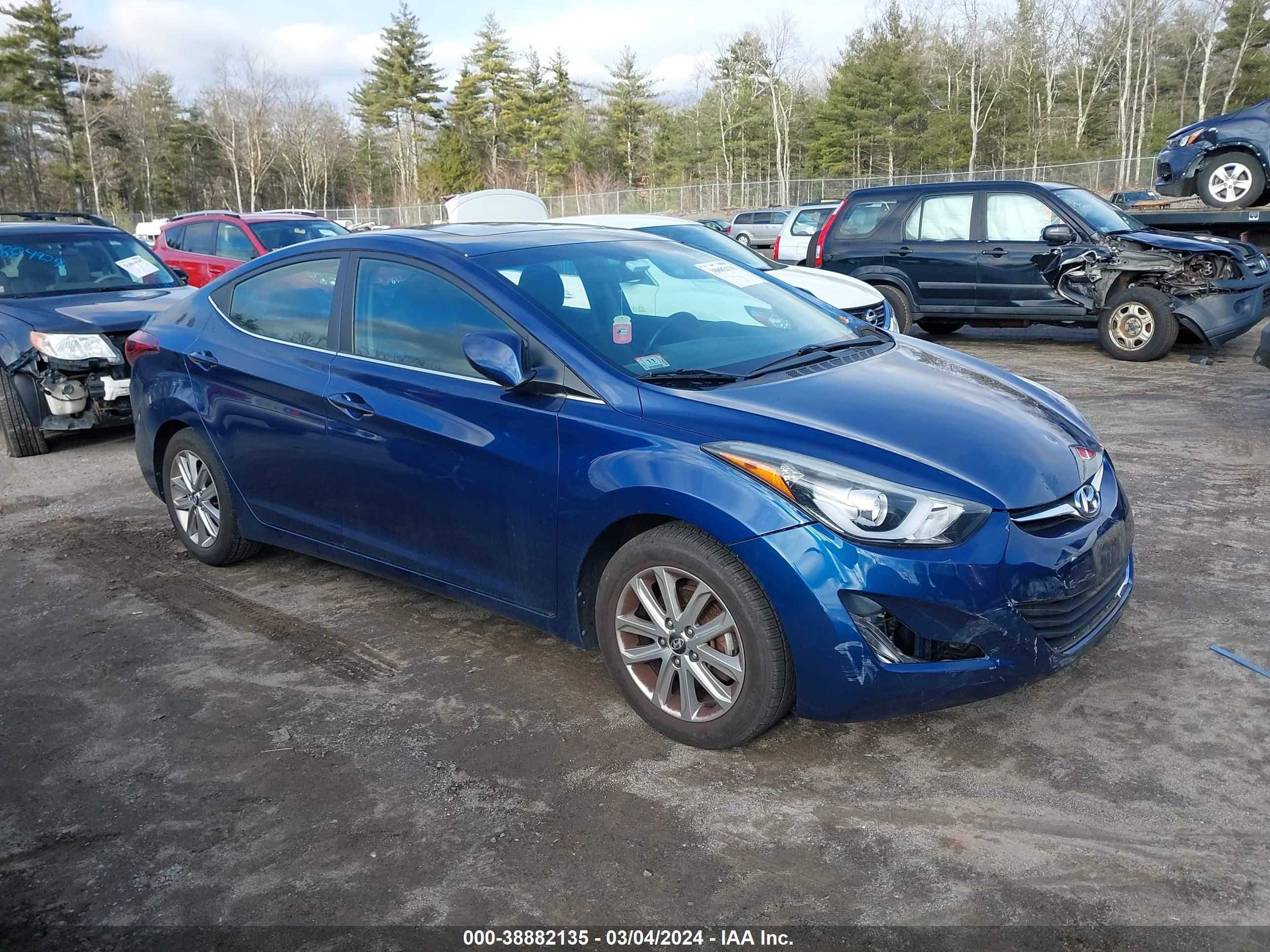 HYUNDAI ELANTRA 2015 5npdh4ae9fh554662