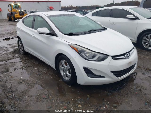 HYUNDAI ELANTRA 2015 5npdh4ae9fh564317