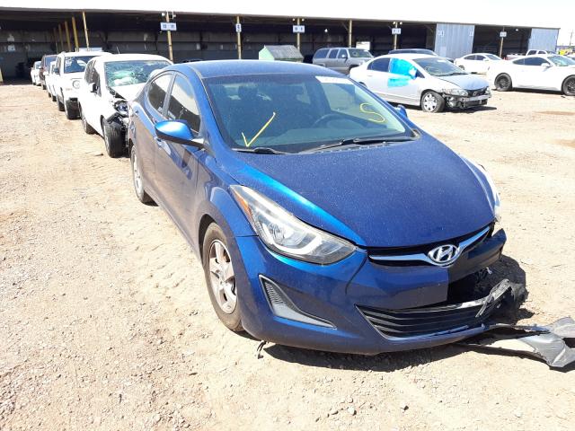 HYUNDAI ELANTRA SE 2015 5npdh4ae9fh581389