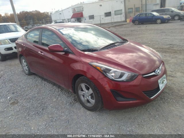 HYUNDAI ELANTRA 2015 5npdh4ae9fh597284