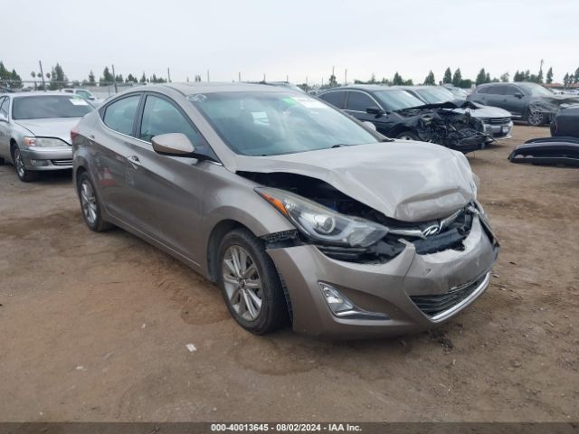 HYUNDAI ELANTRA 2015 5npdh4ae9fh607991