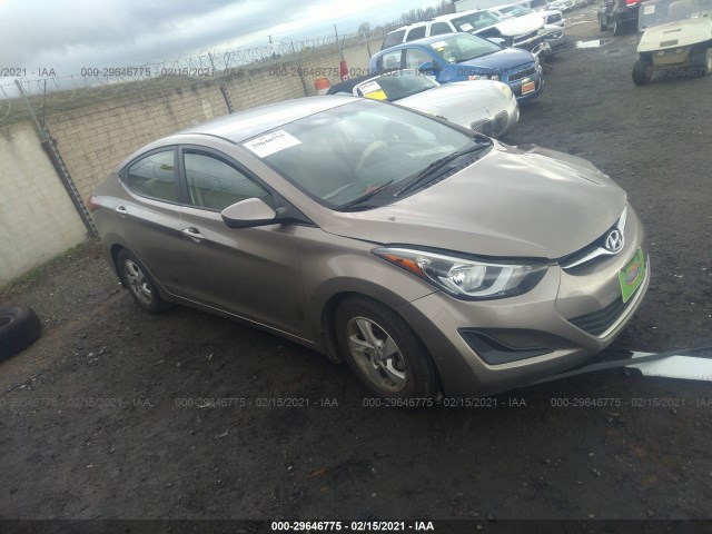 HYUNDAI ELANTRA 2015 5npdh4ae9fh609370