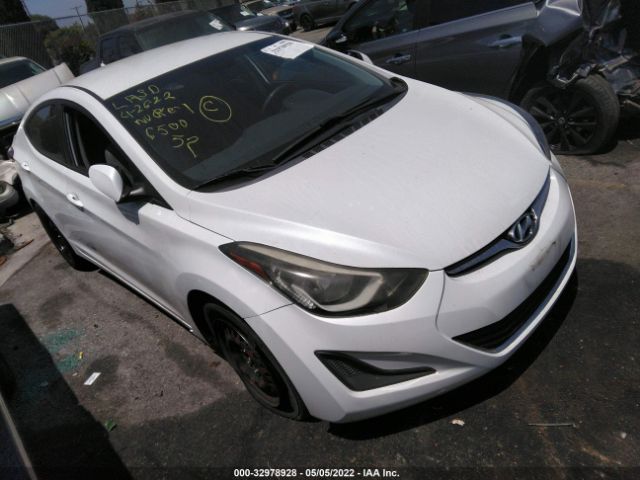 HYUNDAI ELANTRA 2015 5npdh4ae9fh616500