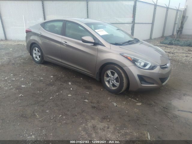 HYUNDAI ELANTRA 2015 5npdh4ae9fh617971