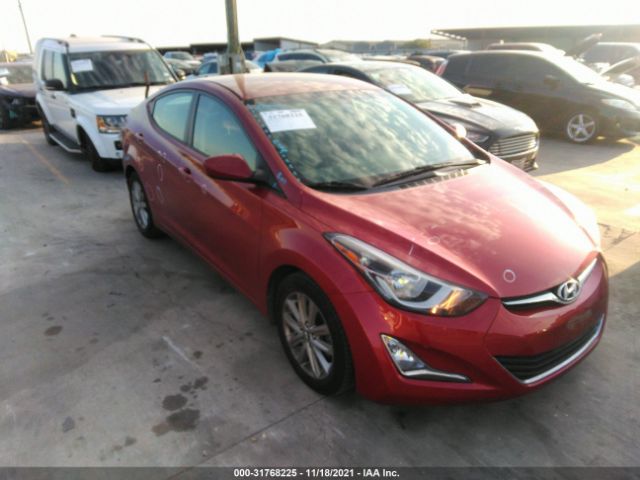 HYUNDAI ELANTRA 2015 5npdh4ae9fh628839