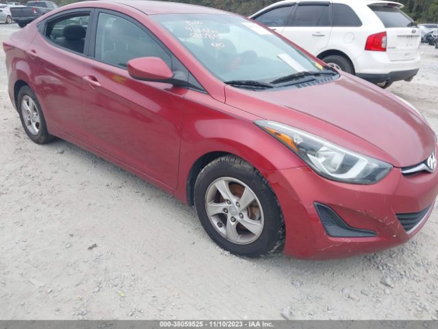 HYUNDAI ELANTRA 2015 5npdh4ae9fh629084