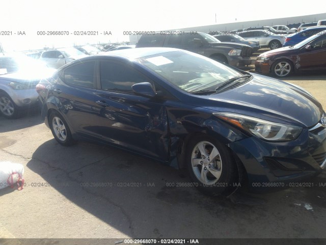 HYUNDAI ELANTRA 2015 5npdh4ae9fh634995