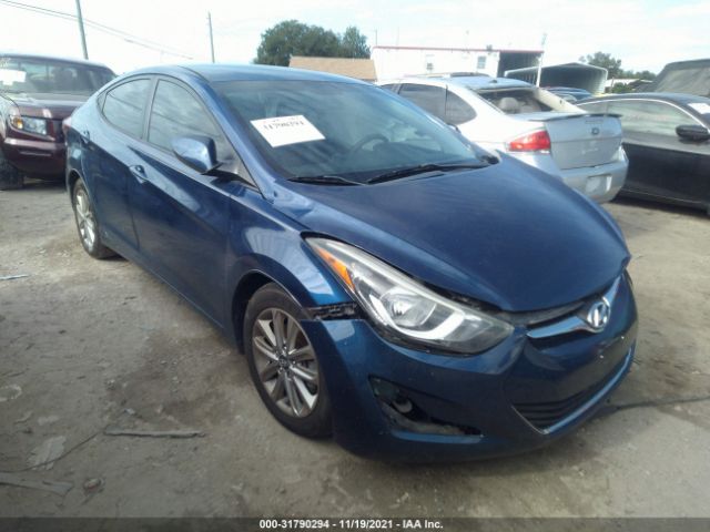 HYUNDAI ELANTRA 2015 5npdh4ae9fh636830